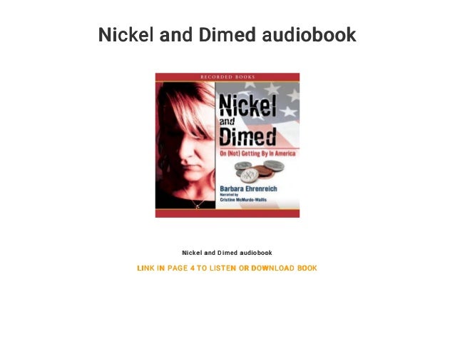 nickel and dimed audiobook
